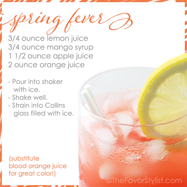 spring fever drink recipe
