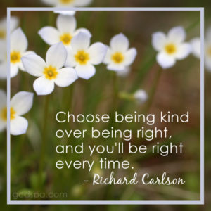 choose being kind