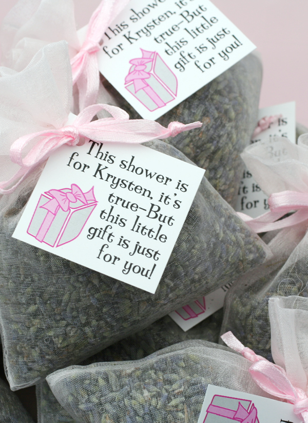 little gift pink lavender sachets