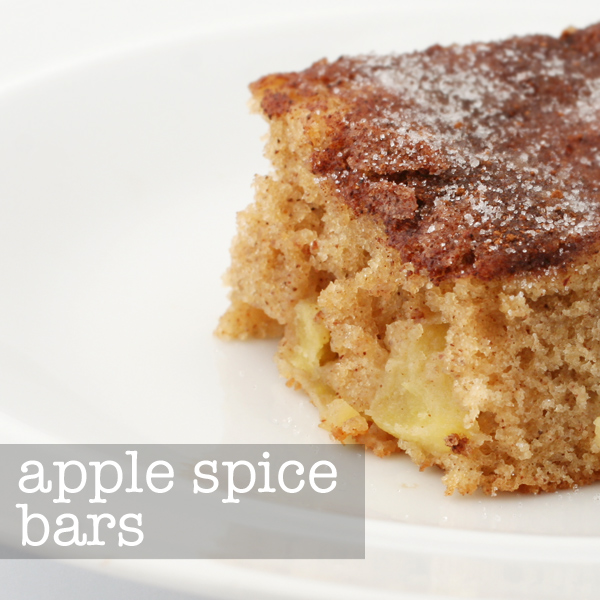 apple spice bars