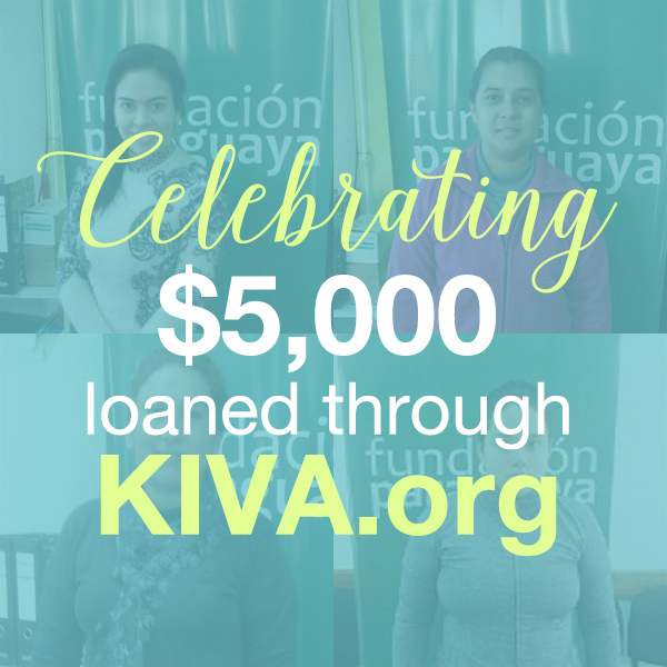 kiva loans celebrating $5000