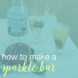 how to make a sparkle bar