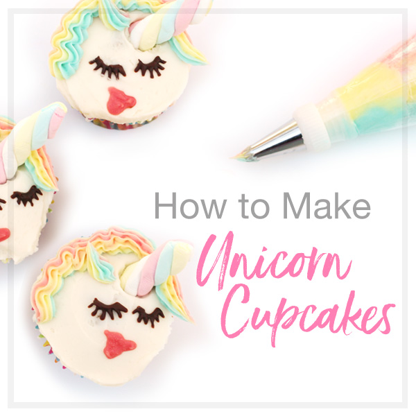 how to make unicorn cupcakes