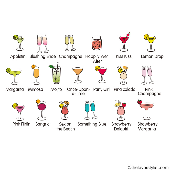 cocktail design options