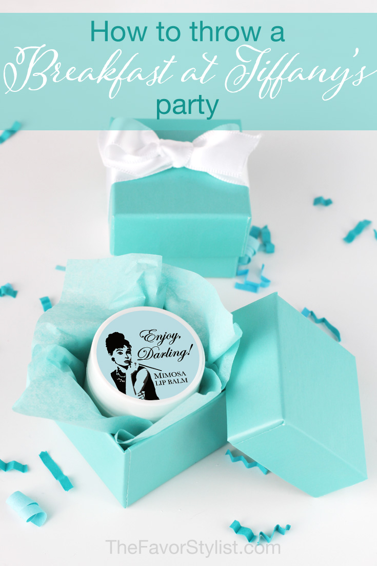 how to throw a breakfast at tiffany's party