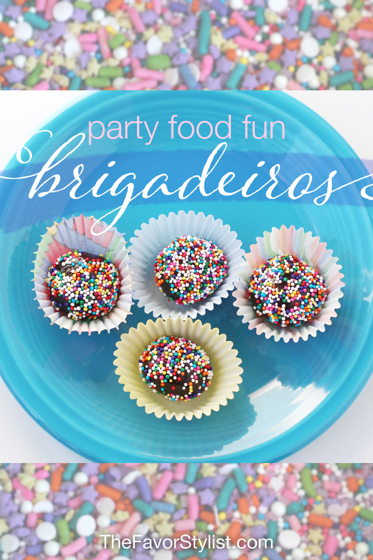 brigadeiros: party food fun